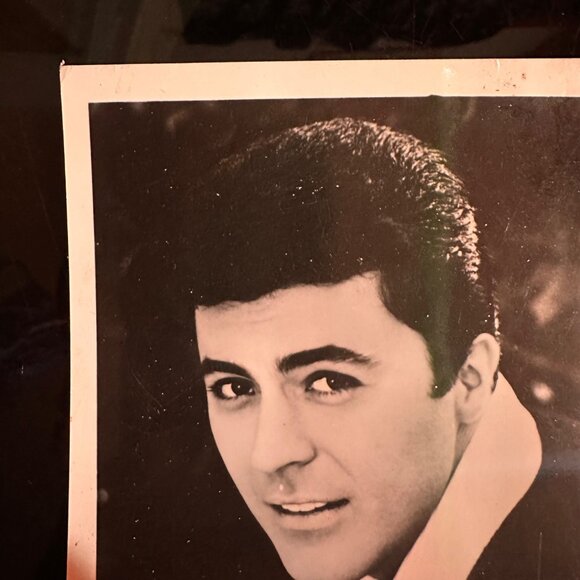 Vintage James Darren Black & White Headshot Fan Photo 5x4 Signed Retro - Picture 6 of 14